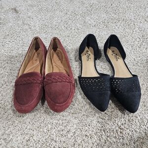 2 Pairs Of Flats